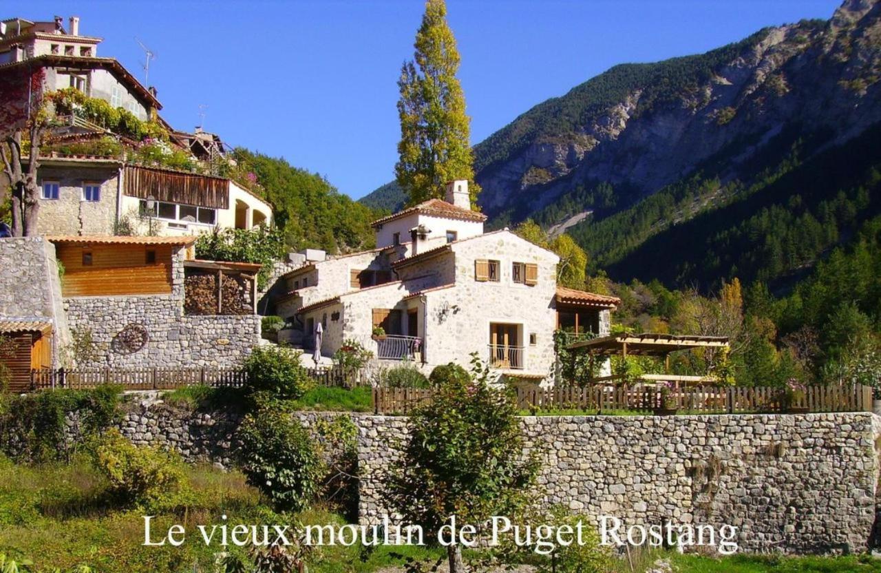 Auberge Du Riou Puget-Rostang Exterior photo